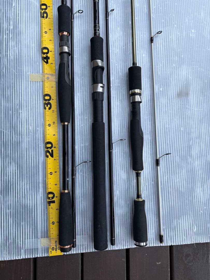 メバルロッド　エギングロッド　シーバスロッドセット　7.6 8.6 9ft