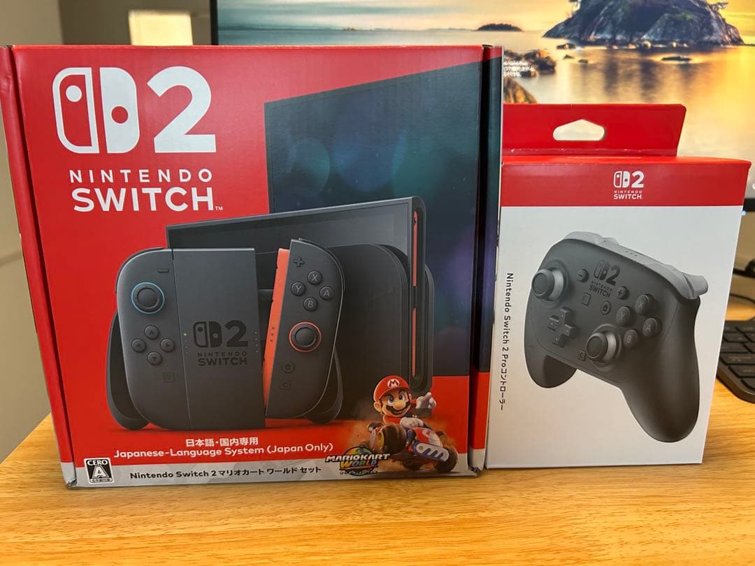 Nintendo Switch本体＆NintendoSwitch2 Pro