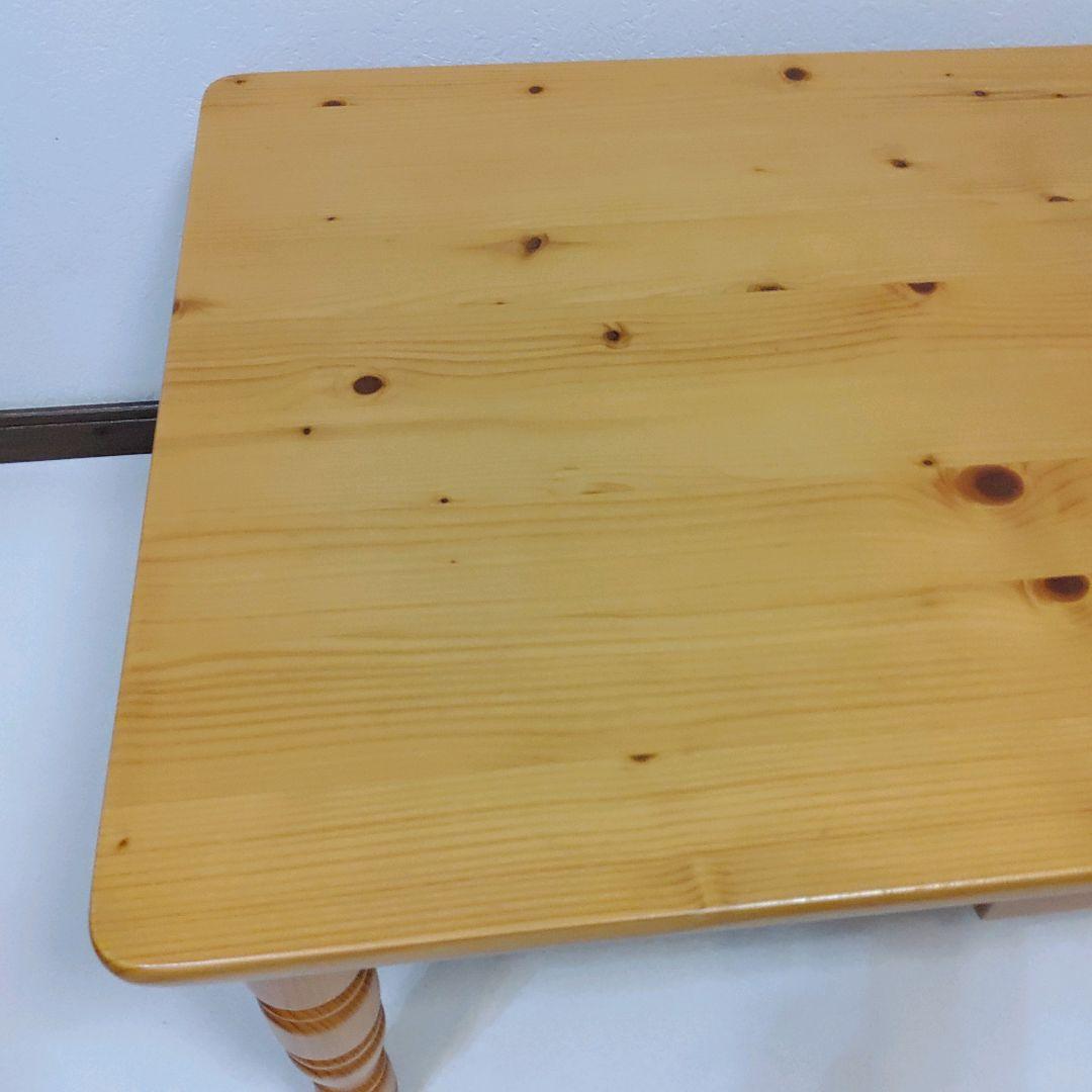 カントリー家具　アメリカンカントリー　ローテーブル　引き出し2杯　送料無料