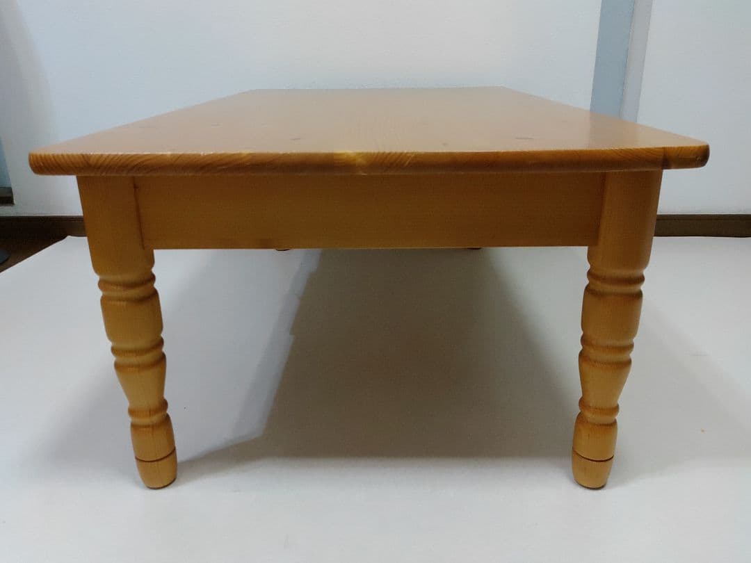 カントリー家具　アメリカンカントリー　ローテーブル　引き出し2杯　送料無料