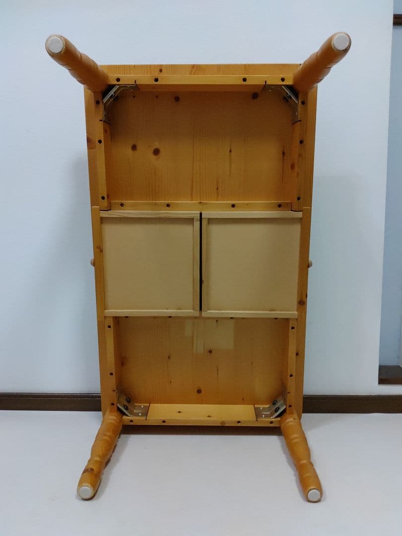 カントリー家具　アメリカンカントリー　ローテーブル　引き出し2杯　送料無料