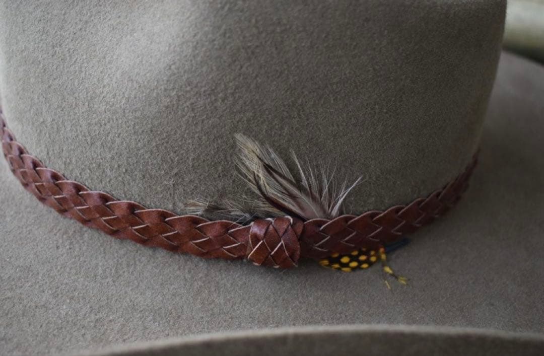 AKUBRA／ヴィンテージ／ラビットファー／テンガロンハット／オーストラリア製