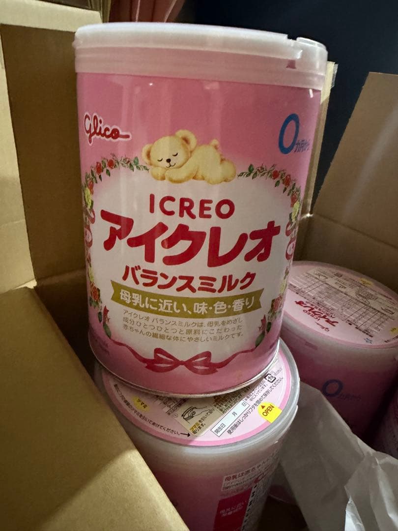 Glico アイクレオ バランスミルク 6缶セット