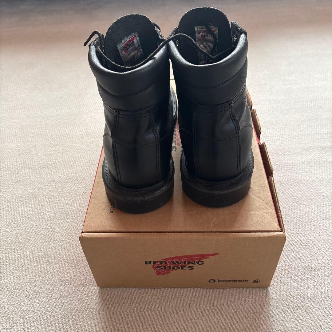 8133 RED WING SHOES レッドウィング　ブラック　７Ｅ　USA