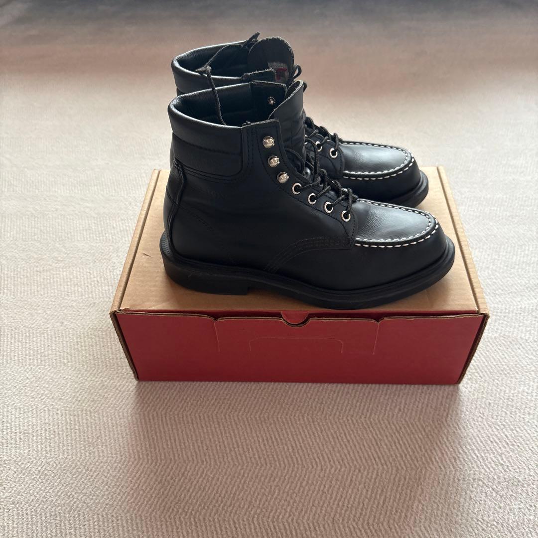 8133 RED WING SHOES レッドウィング　ブラック　７Ｅ　USA