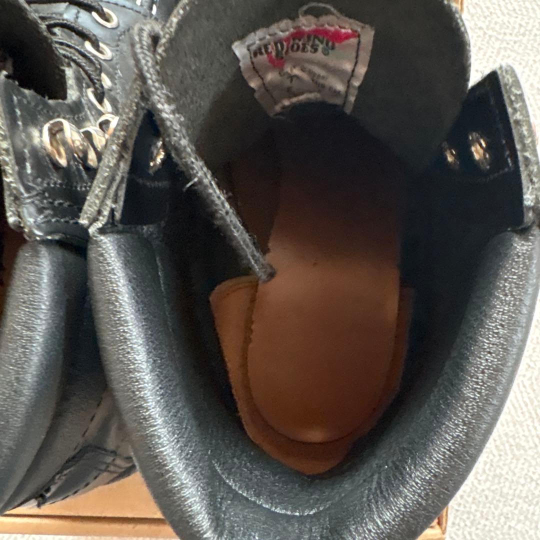 8133 RED WING SHOES レッドウィング　ブラック　７Ｅ　USA