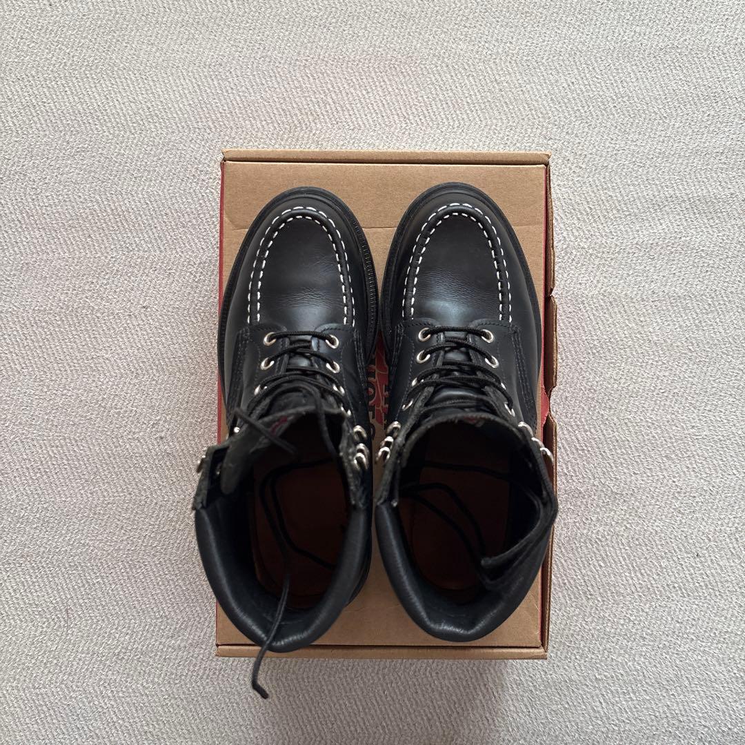 8133 RED WING SHOES レッドウィング　ブラック　７Ｅ　USA