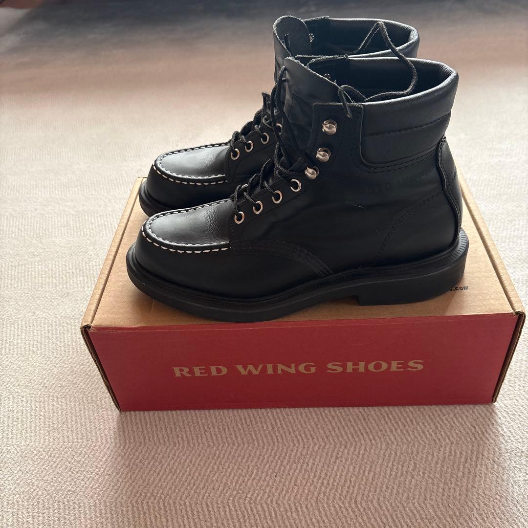 8133 RED WING SHOES レッドウィング　ブラック　７Ｅ　USA