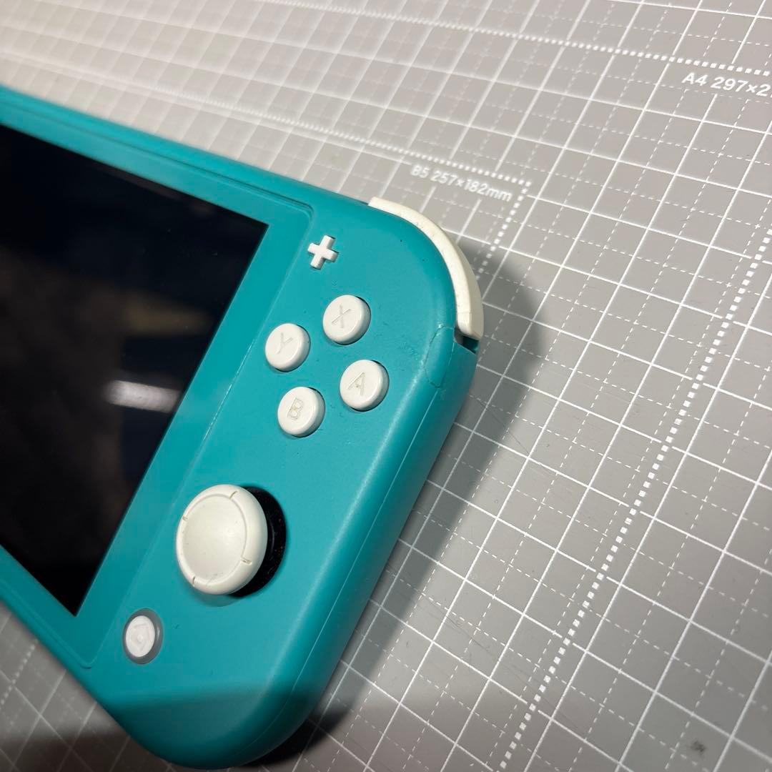 ニンテンドースイッチライト　ターコイズ　中古　動作確認済　初期化