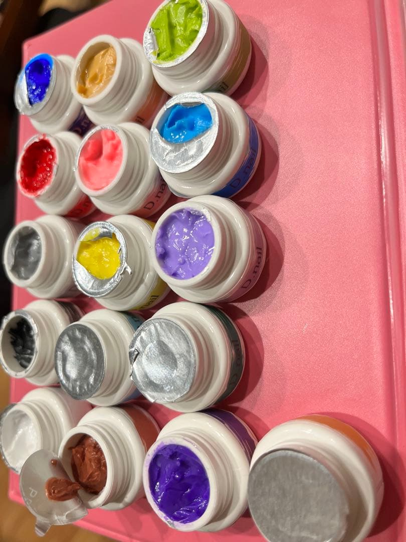 極カービングジェル　d.nail 　3D 痛ネイル　16色 粘土ジェル