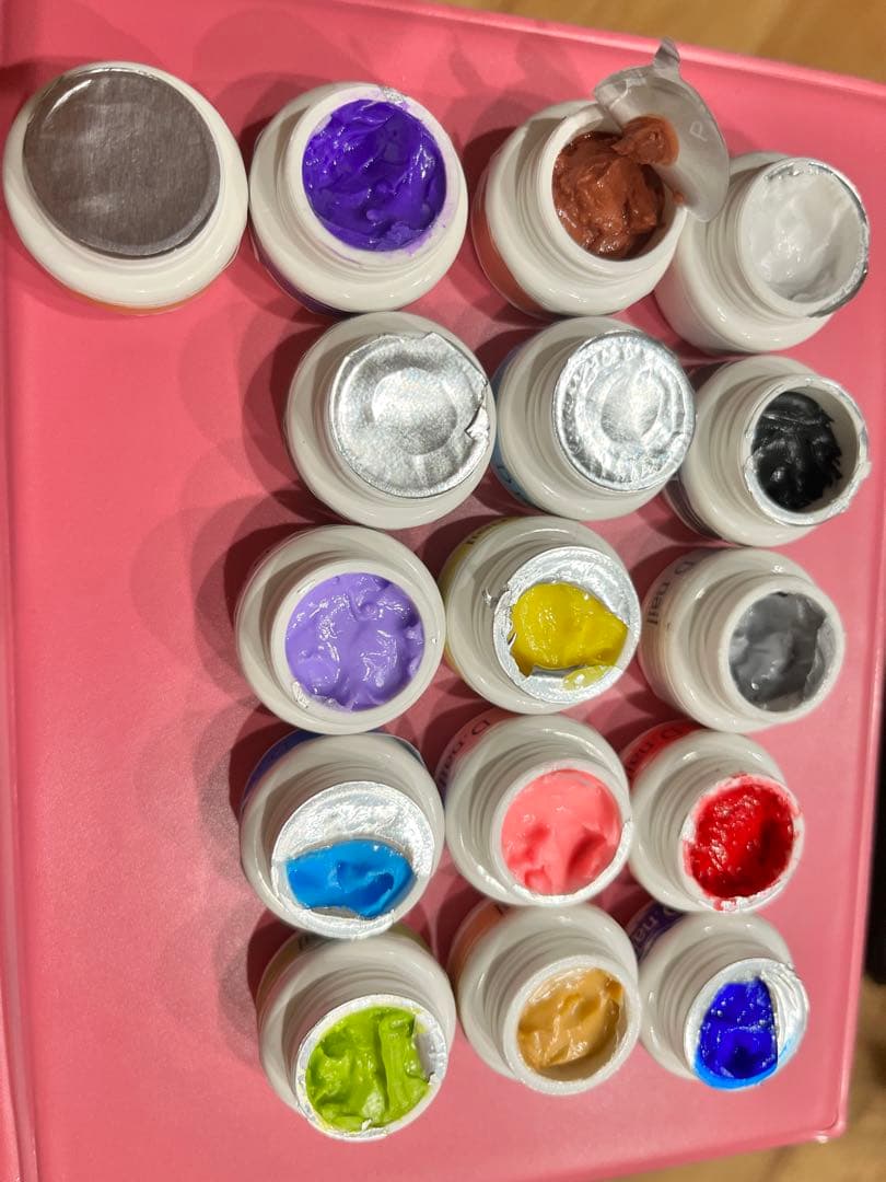 極カービングジェル　d.nail 　3D 痛ネイル　16色 粘土ジェル