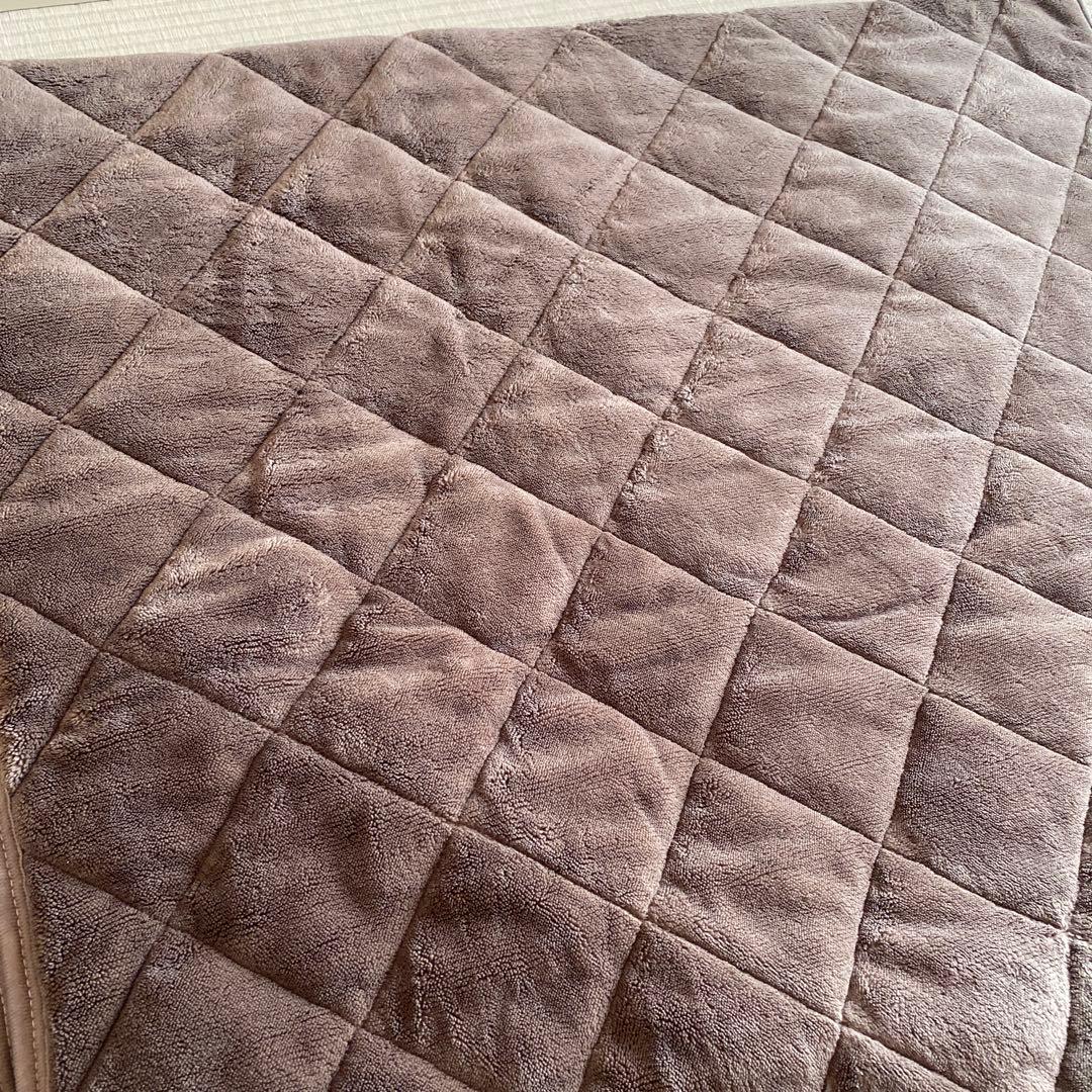 ひな暖　毛布　敷きパッド　シングル