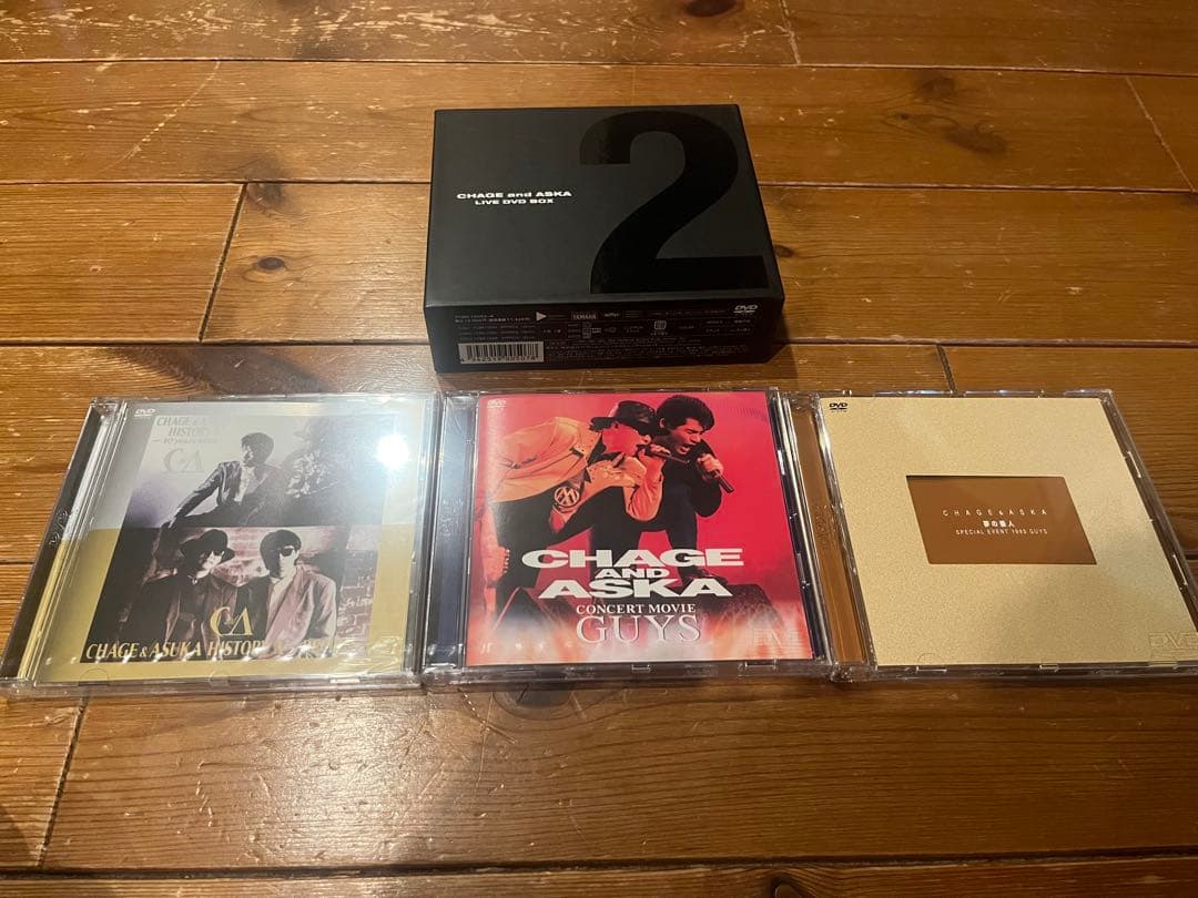 CHAGE and ASKA LIVE DVD セット