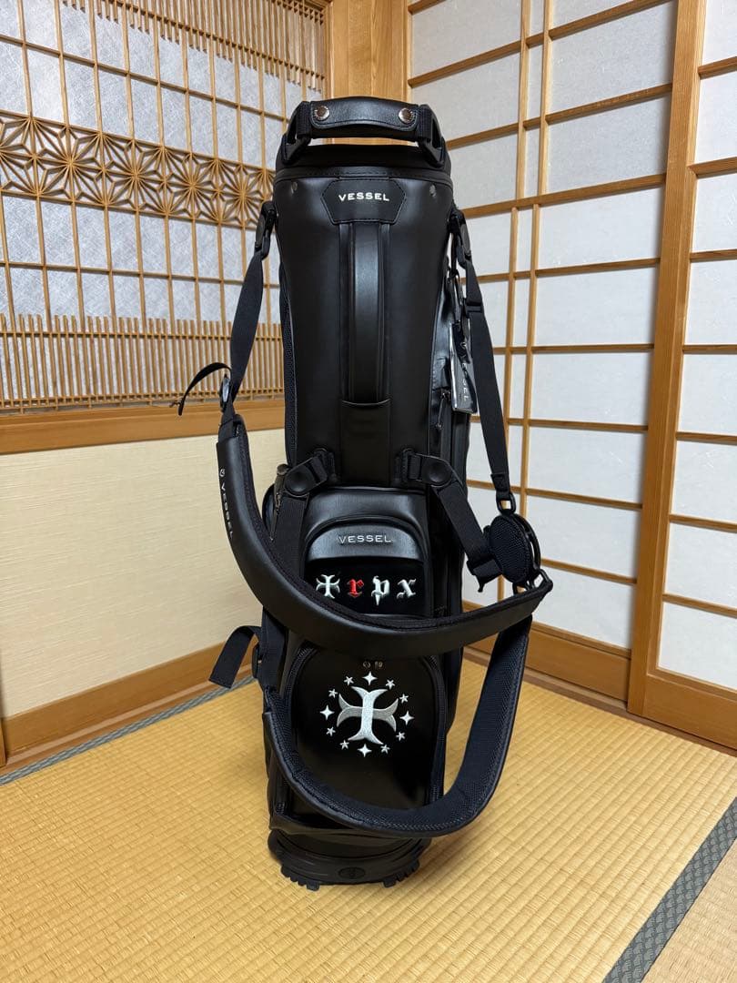 【超美品】　TRPX × VESSEL 限定キャディバッグ