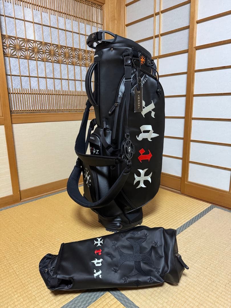 【超美品】　TRPX × VESSEL 限定キャディバッグ