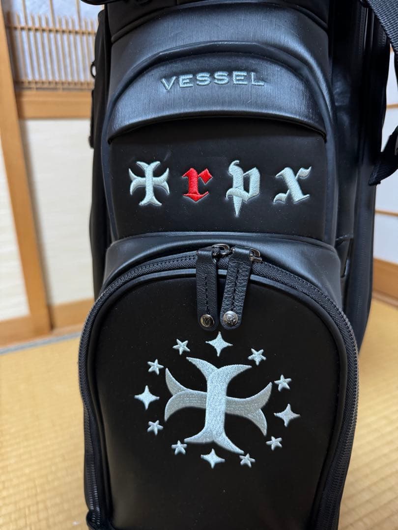 【超美品】　TRPX × VESSEL 限定キャディバッグ