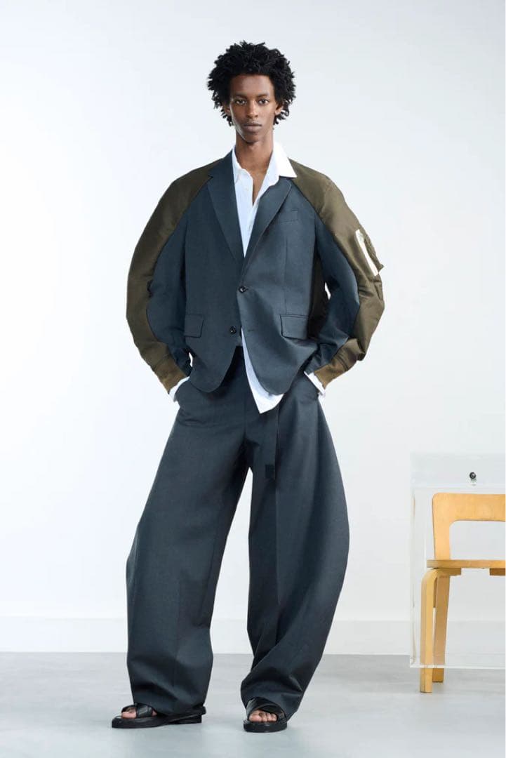 パンツ sacai 2026SS Suiting Pants