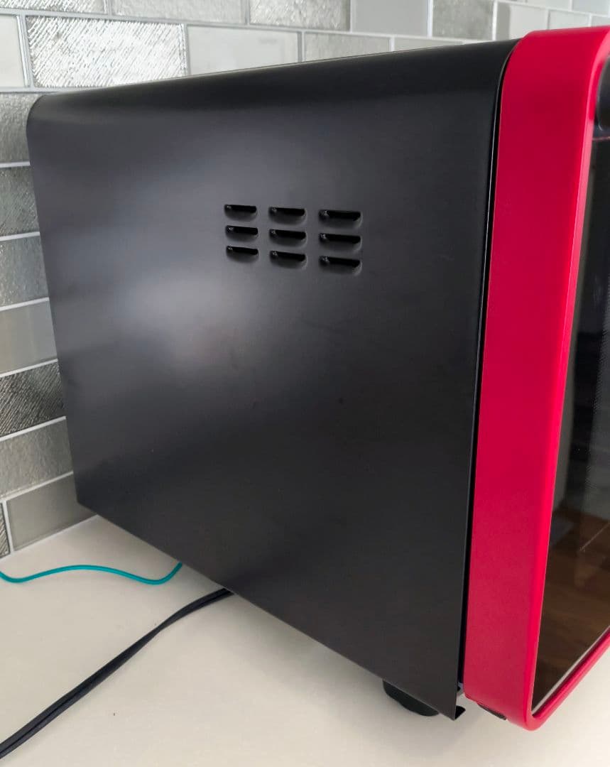 【2024年製・極美品】日立 オーブンレンジ MRO-HE4Y レッド 22L