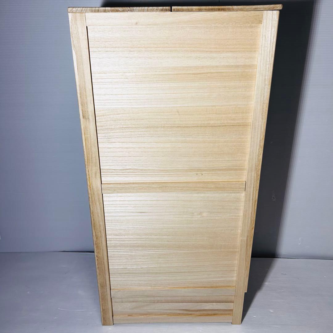 【未使用】竹本木箱店 米蔵 米びつ 桐 ライスストッカー 30kg