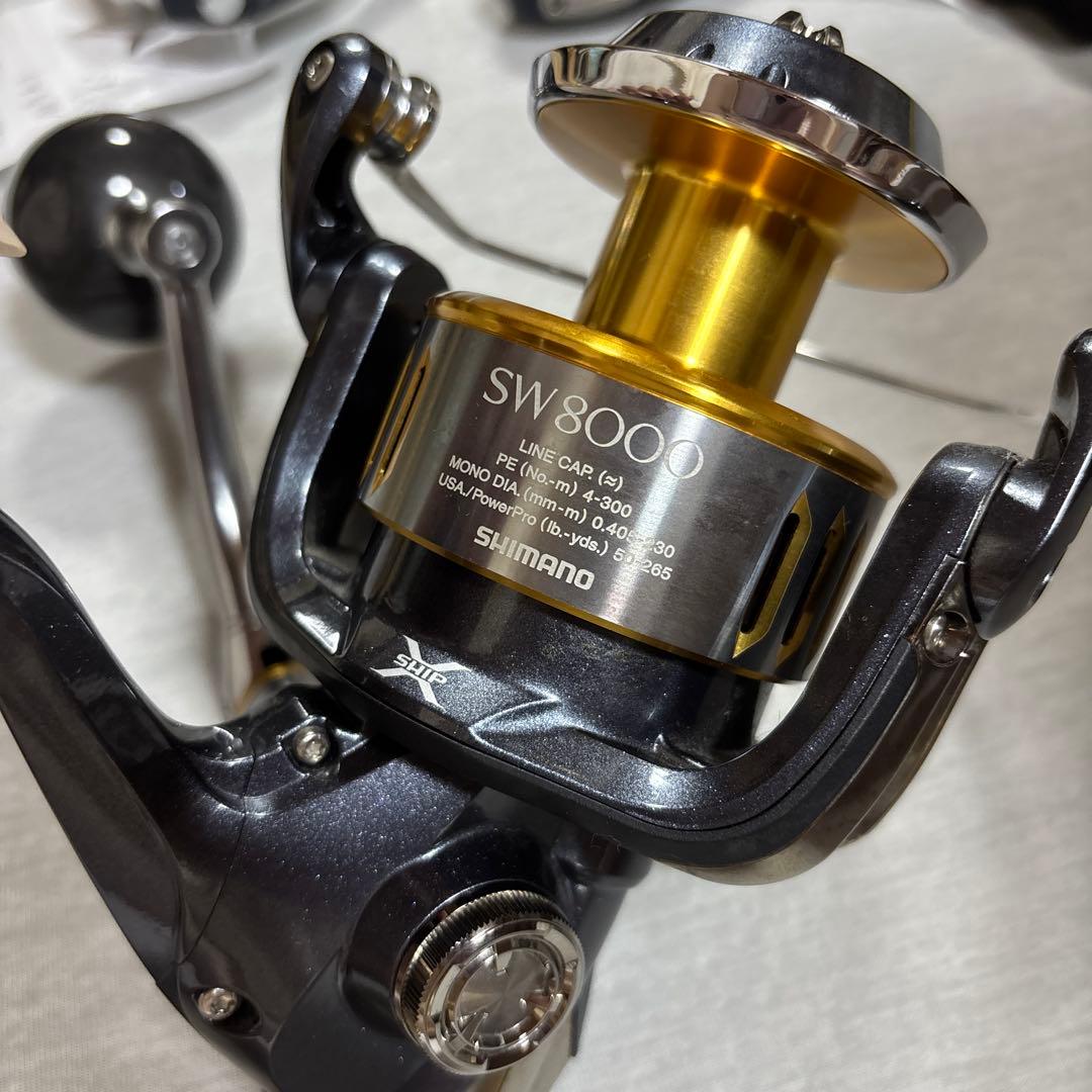 s*y様 TWIN POWER SW 8000HG リール 黒/金