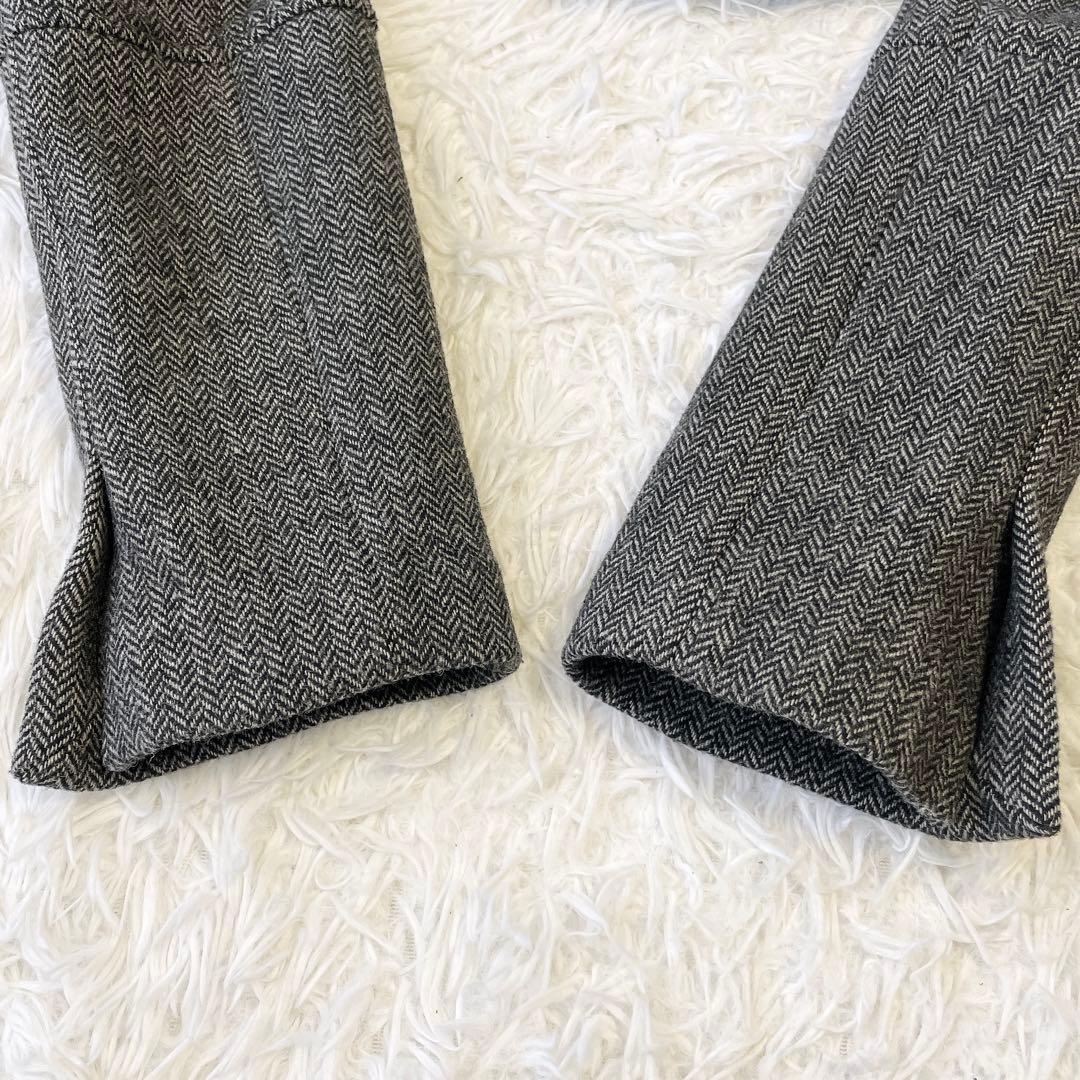 大きいサイズL✨ZARA ザラ チェスターコート ヘリンボーン ダブルブレスト