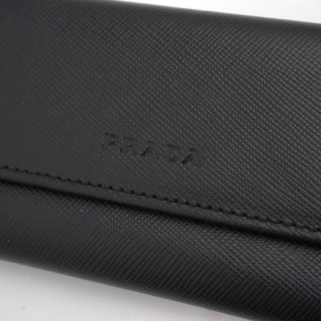 ✨新品未使用・保証書付き✨　PRADA キーケース　サフィアーノレザー　6連