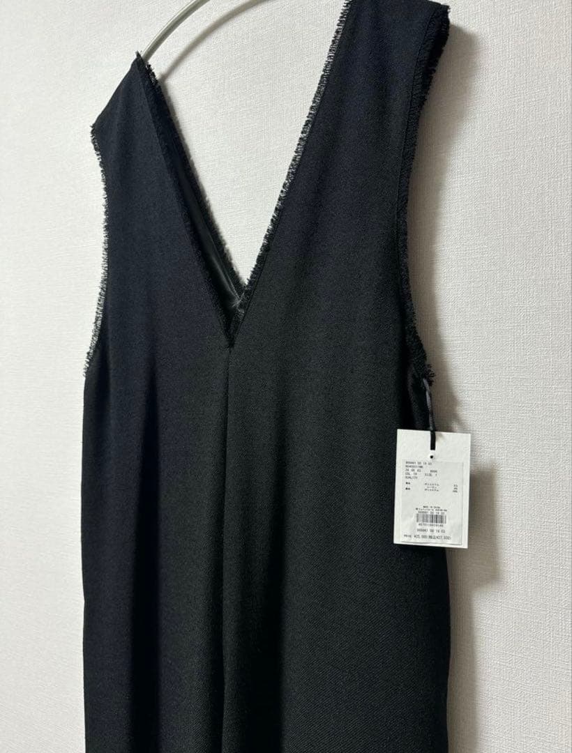 新品　タグ付　ツイードVネックオールインワン　バンヤードストーム