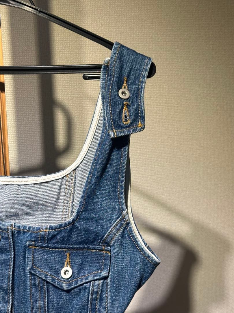 【最終値下げ】MAISON SPECIAL 2WAYビスチェデニムジャケット