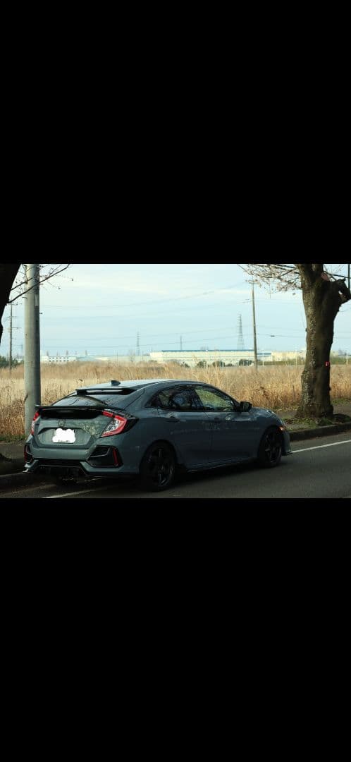 FK7 シビックハッチバック イギリス純正 スポーツラインスポイラー(グレー)