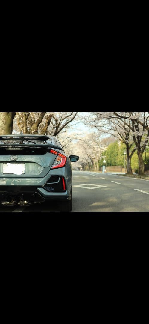 FK7 シビックハッチバック イギリス純正 スポーツラインスポイラー(グレー)
