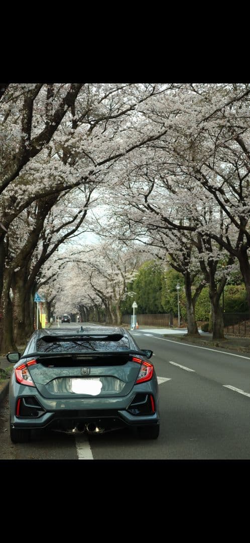 FK7 シビックハッチバック イギリス純正 スポーツラインスポイラー(グレー)