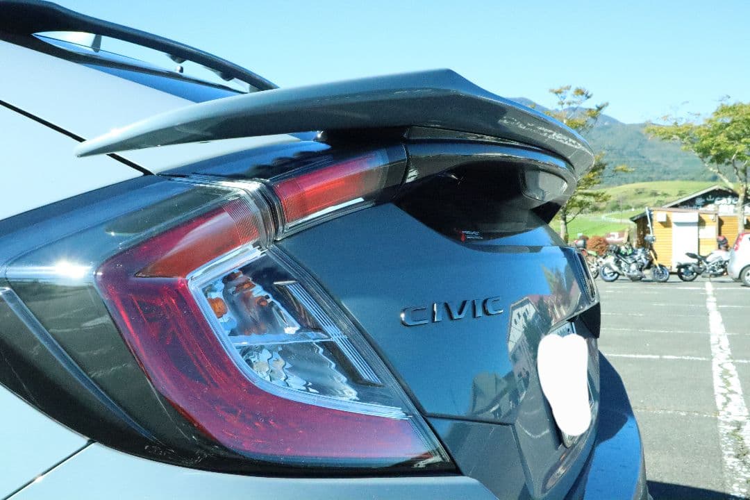 FK7 シビックハッチバック イギリス純正 スポーツラインスポイラー(グレー)