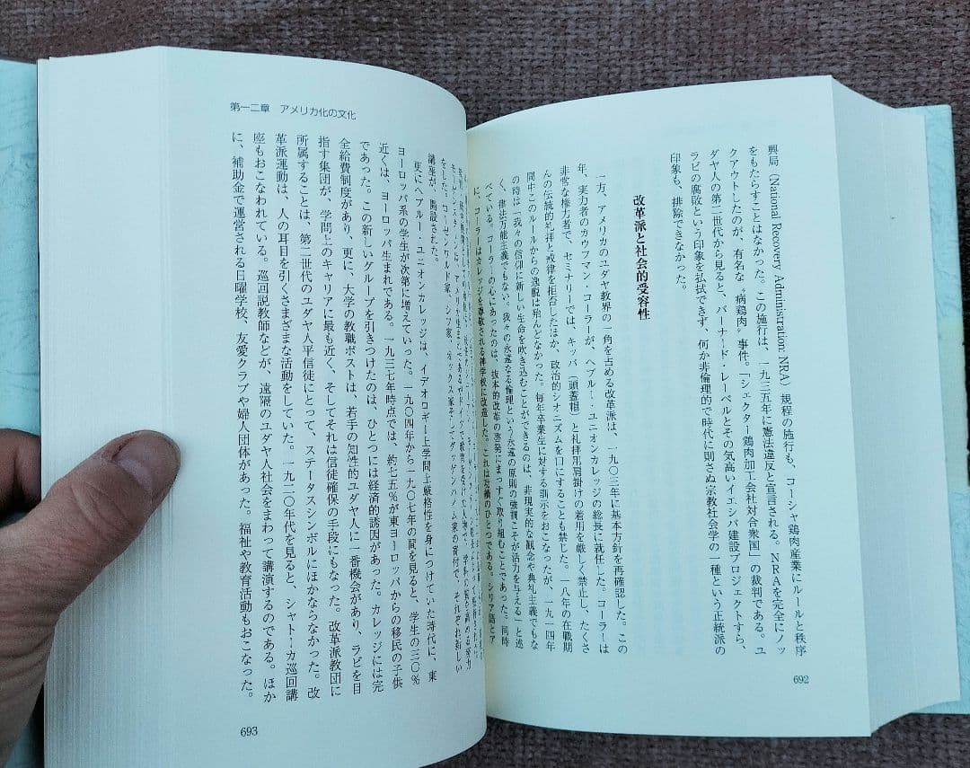 ◇アメリカに生きるユダヤ人の歴史　上・下　セット◇ハワード・モーリー・サッカー