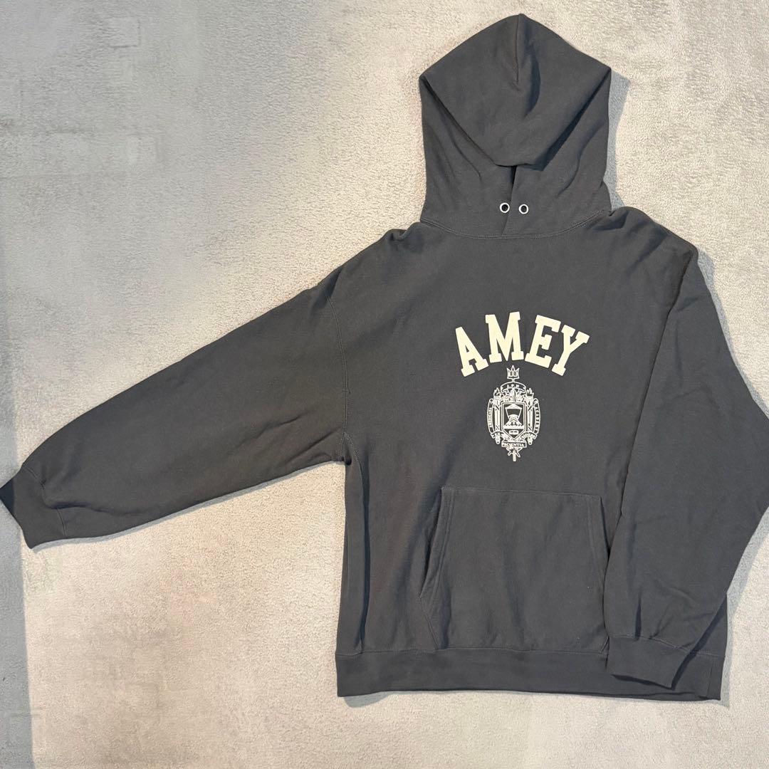 AMERICANA AMEYemblem HOODIE PULLOVERブラック