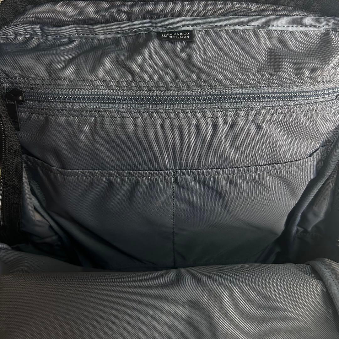 PORTER TIME BLACK DAYPACK 牛革製 完売品