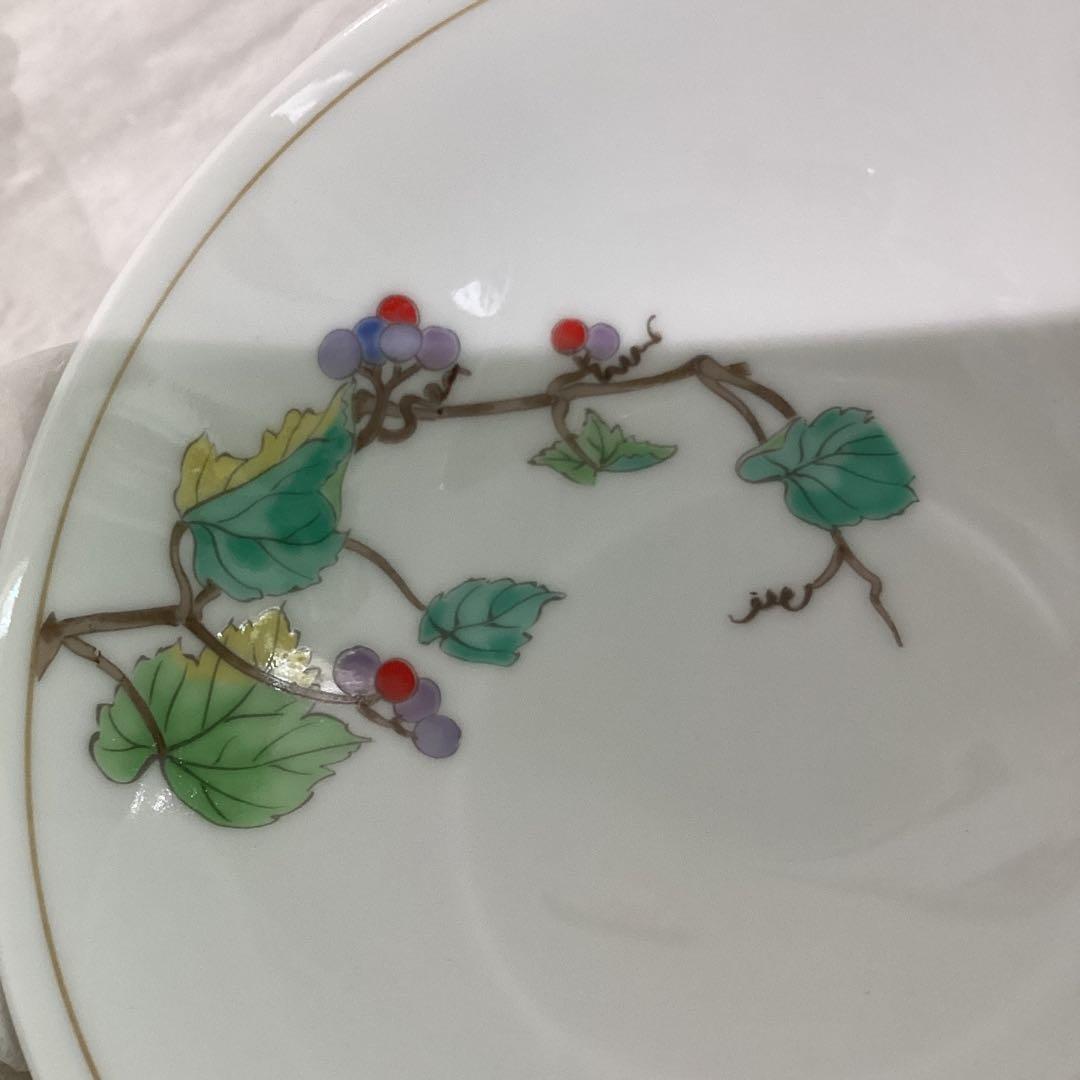 宮内庁御用達　深川製磁　みのり御飯茶碗揃5個組　未使用保管品