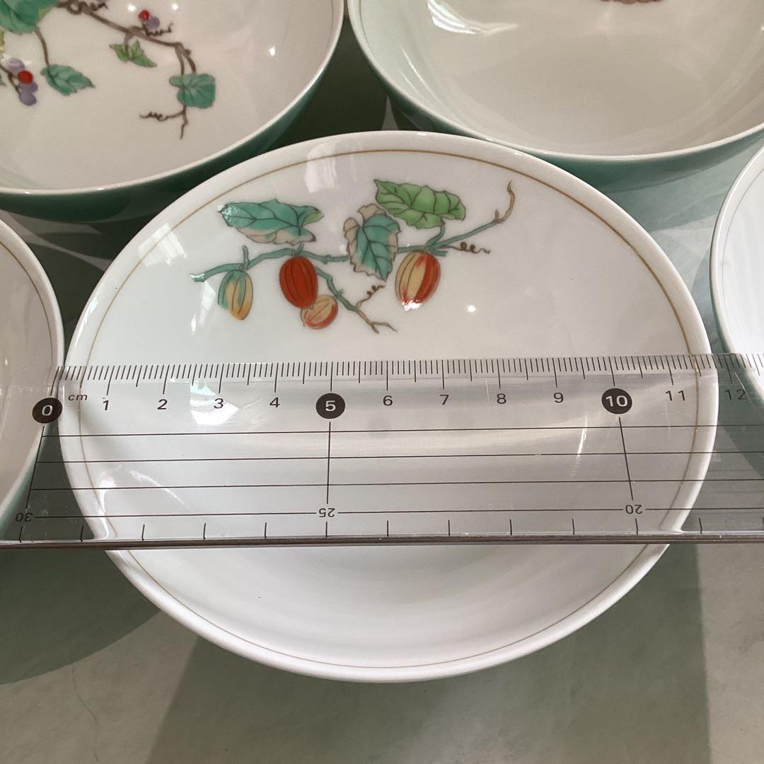 宮内庁御用達　深川製磁　みのり御飯茶碗揃5個組　未使用保管品