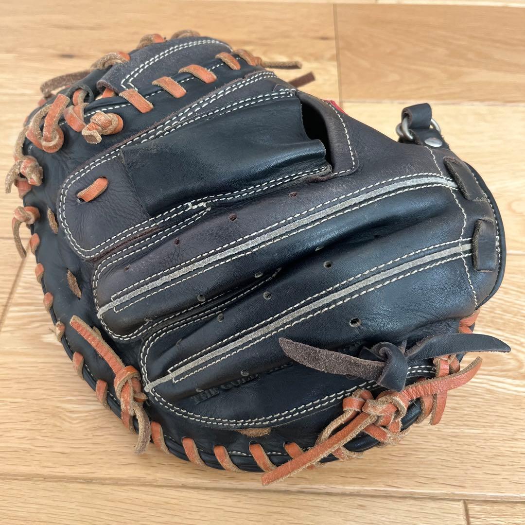 Rawlings ジュニア 軟式 キャッチャーミット 黒 GJ6FG2AF