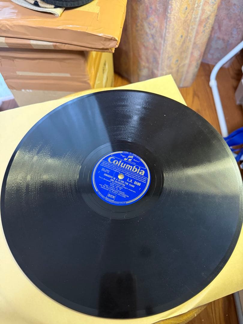 SP12in英盤４枚組 グリーグP協奏曲イ短調OP16 ディヌ・リパッティ