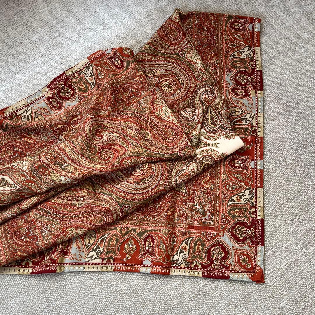 ★お値下げ★ ETRO エトロ 大判ショール　 正方形