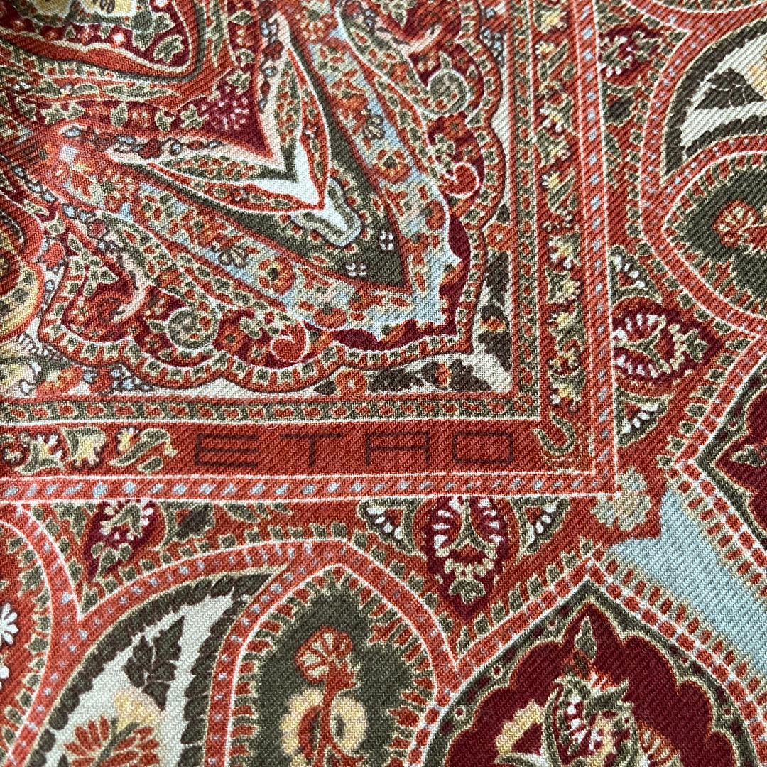 ★お値下げ★ ETRO エトロ 大判ショール　 正方形