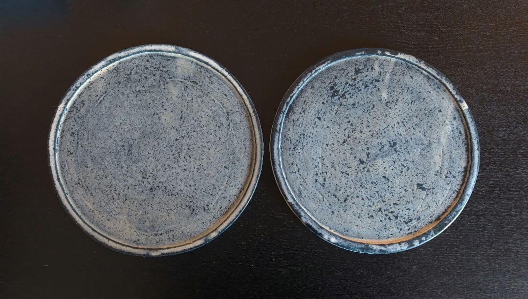 紺野乃芙子　平皿　丸皿　プレート　2枚