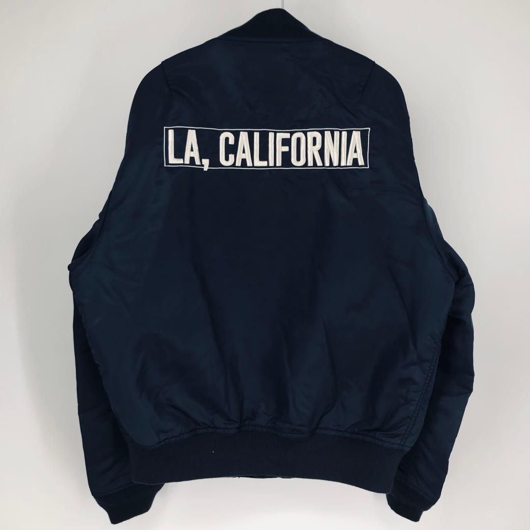 ショット×ロンハーマン　MA-1 XL ネイビー