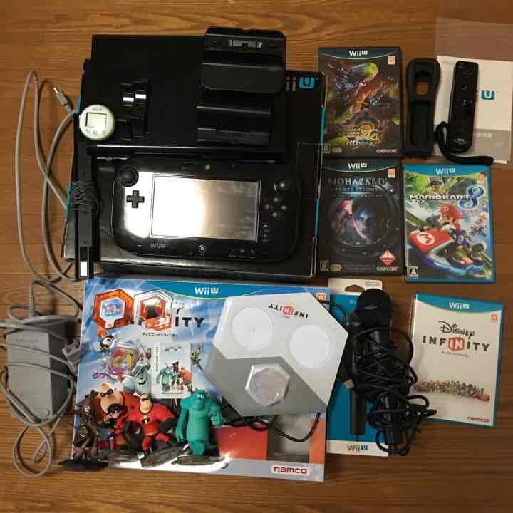 【値下げ】WiiUファミリープレミアムセット+ディズニーインフィニティなど
