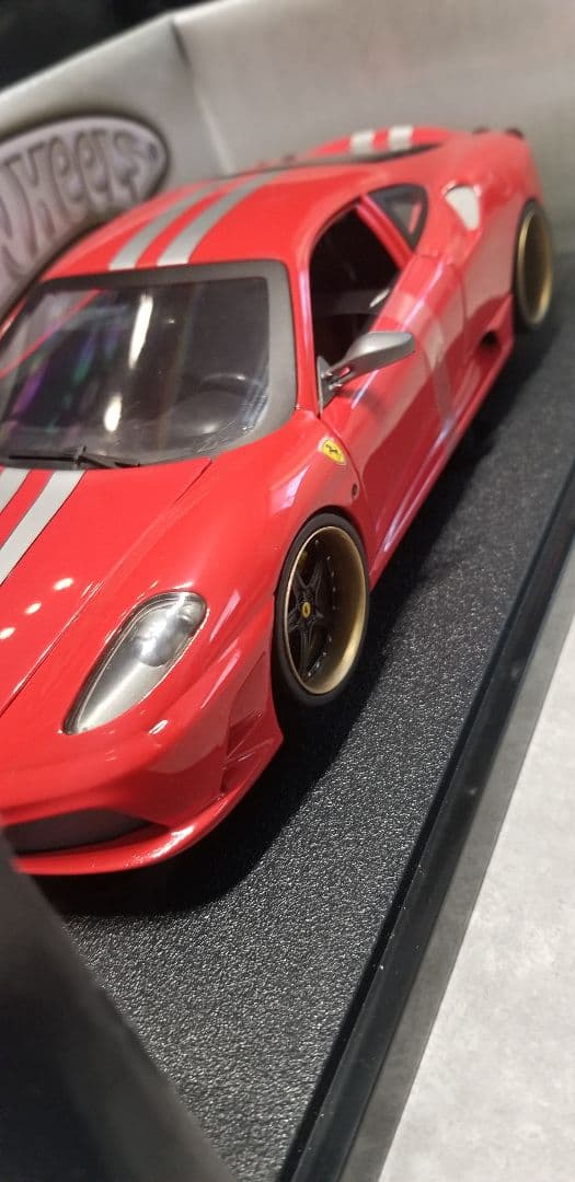 【レア美品】1/18 マテル フェラーリ 430スクーデリア　カスタム