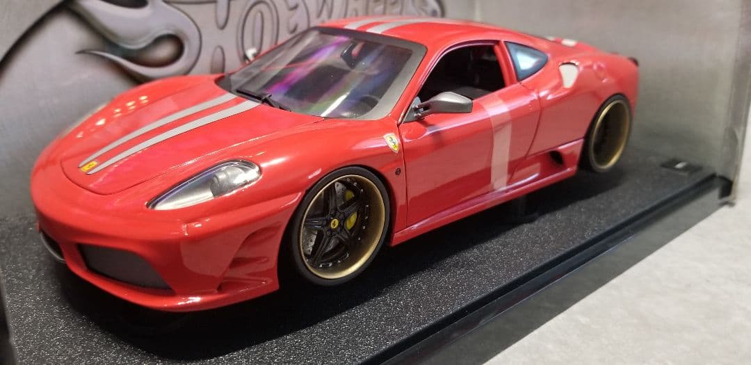 【レア美品】1/18 マテル フェラーリ 430スクーデリア　カスタム