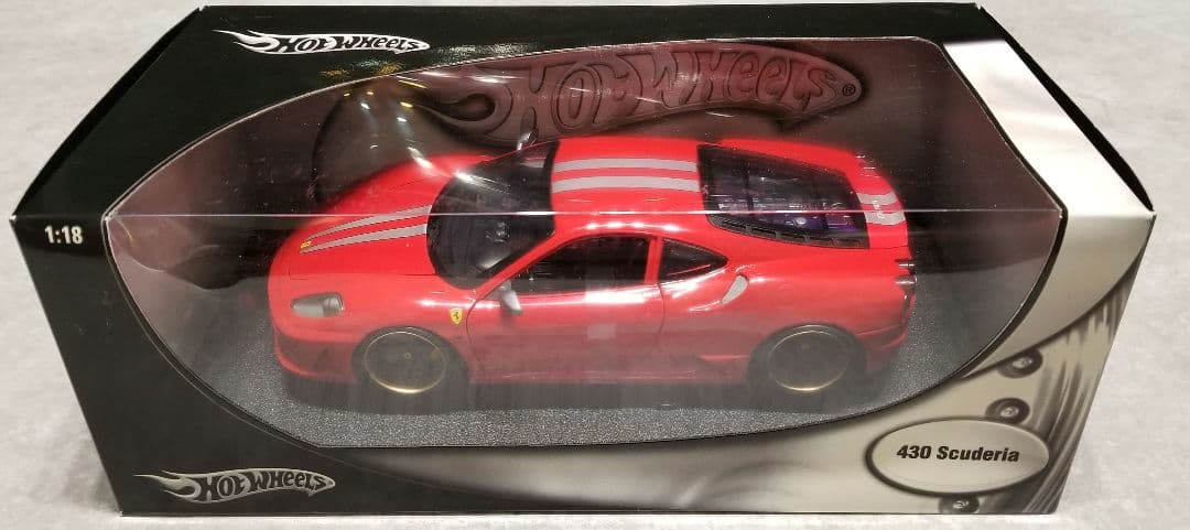 【レア美品】1/18 マテル フェラーリ 430スクーデリア　カスタム