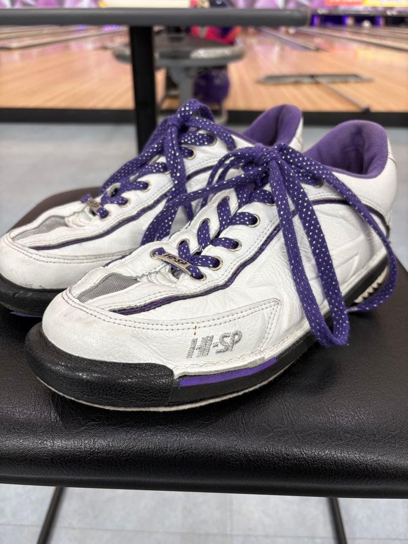 【超美品】リバップSTL26.5cm ホワイトパープル