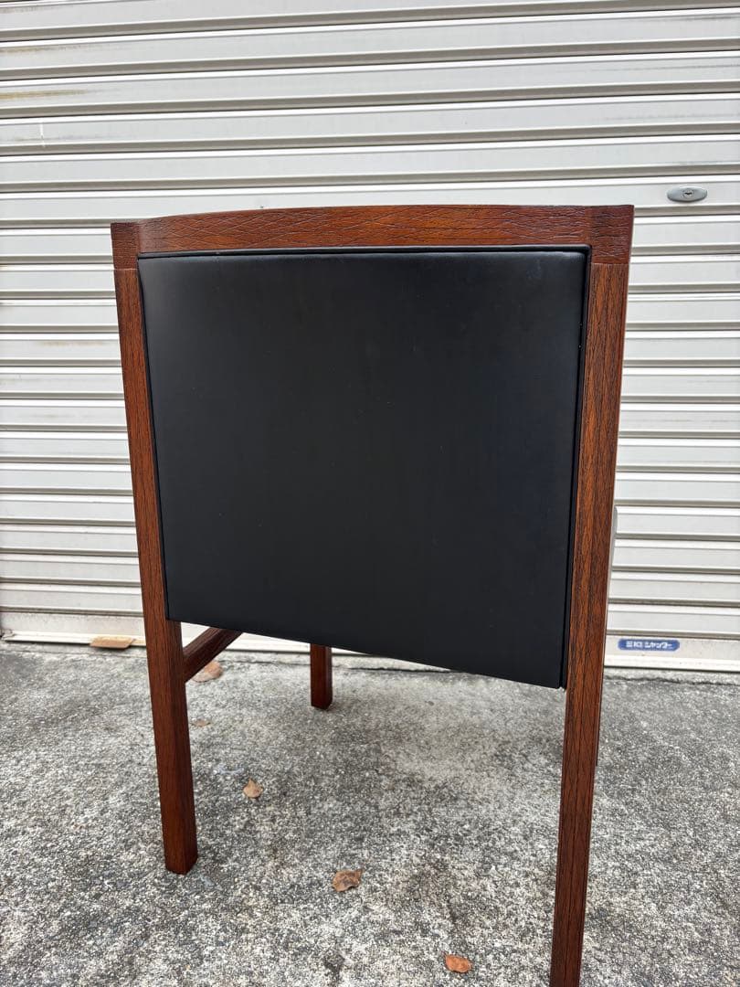 ミキモク　MIKIMOKU　ダイニングチェア　レザー　美品