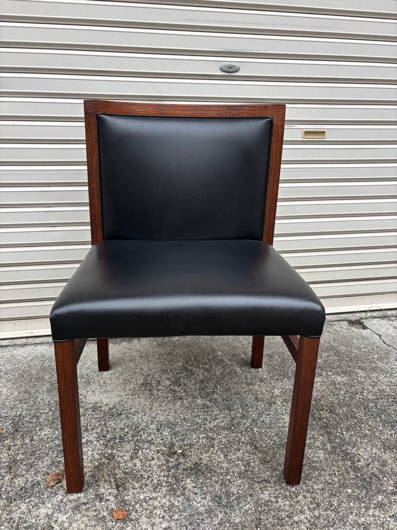 ミキモク　MIKIMOKU　ダイニングチェア　レザー　美品